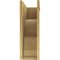 Ekena Millwork 12"W x 24"D x 36"H Classic Highland Rough Cedar Woodgrain TimberThane Corbel, Primed Tan CORUR12X24X36HLDRCPR - alternate 3